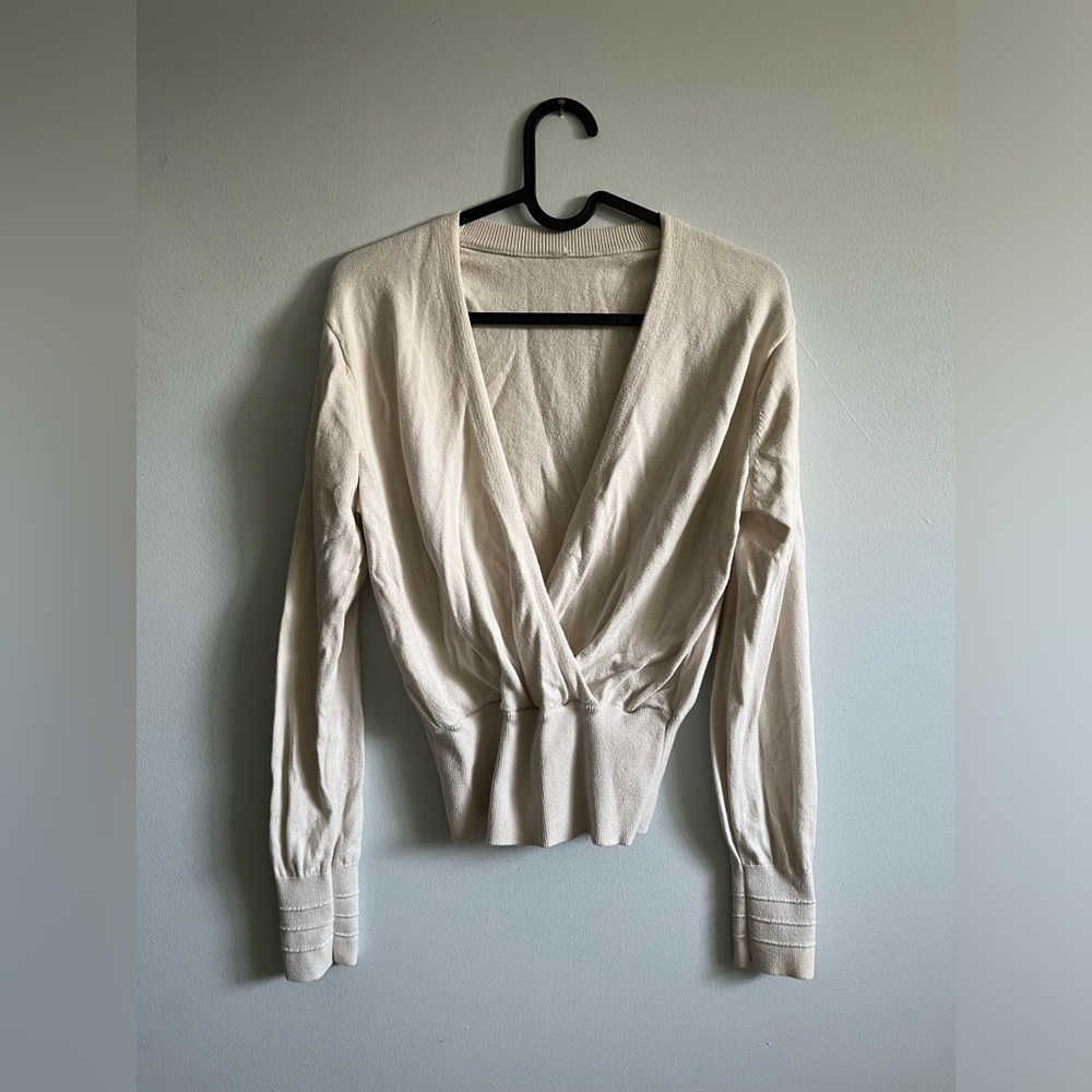 Lululemon crossover ribbed waist sweater